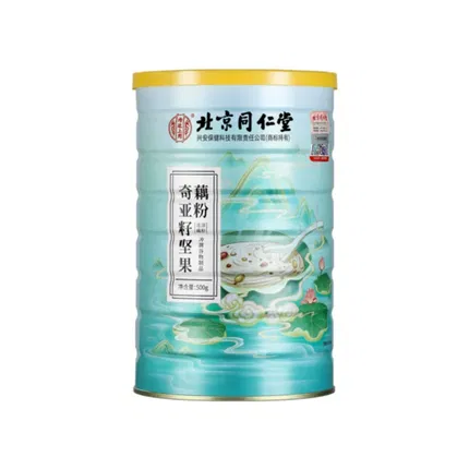 北京同仁堂 内廷上用 奇亚籽坚果藕粉 500g