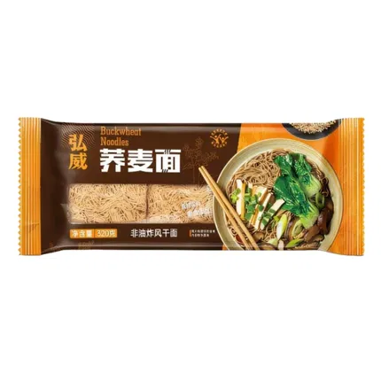弘威 荞麦方便面 320g