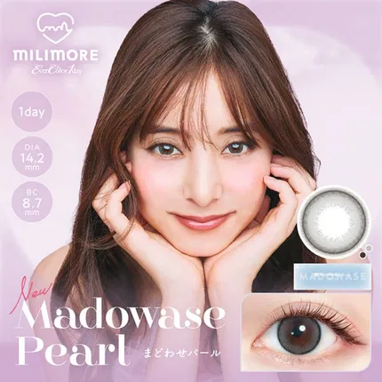 EverColor1day MILIMORE Madowase Pearl 美瞳 日抛 10枚入