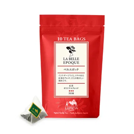 【夏季限定】日本LUPICIA LA BELLE EPOQUE 大吉岭红茶 TB5110 茶包 内含10包