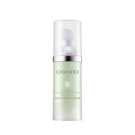 CHANDO自然堂 雪润皙白多重防晒隔离霜 淡绿色 SPF35 PA+++ 30ml