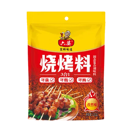 六婆 3合1烧烤料 125g