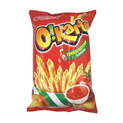 韩国ORION好丽友 呀!土豆 空心薯条 番茄酱味 115g