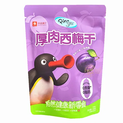 良品铺子 厚肉西梅干 100g 独立包装