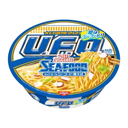 【期间限定】日本NISSIN日清 UFO飞碟炒面 海鲜风味炒面 103g