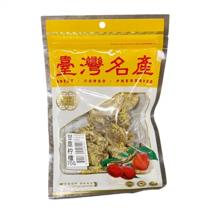 钎诚佰味 甘草柠檬  70g