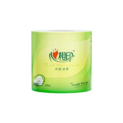 心相印 茶语丝享系列 有芯卫生纸 200g*单卷入