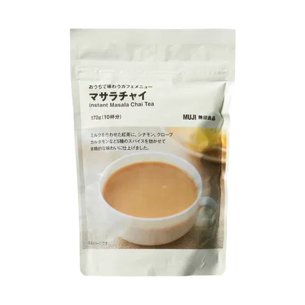 日本MUJI无印良品 即冲玛莎拉奶茶 170g