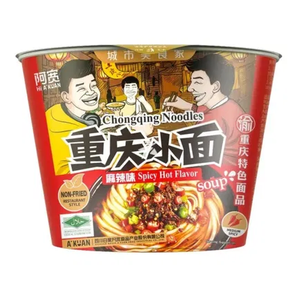 阿宽 重庆小面 麻辣味 碗装 105g