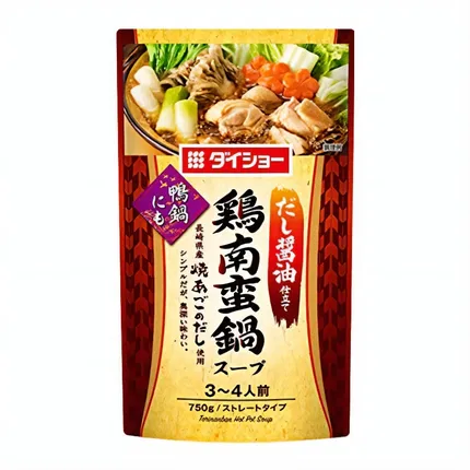 日本DAISHO 鸡南蛮锅火锅汤底 750g 3~4人份