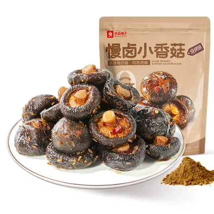 良品铺子 慢卤小香菇 烧烤味 105g