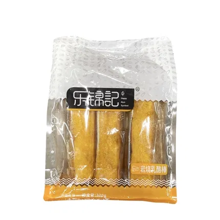 乐锦记 岩烧乳酪棒面包 320g 独立包装