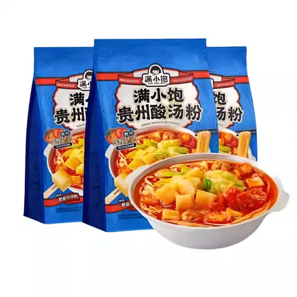 【3包】满小饱 贵州酸汤粉 371g*3包