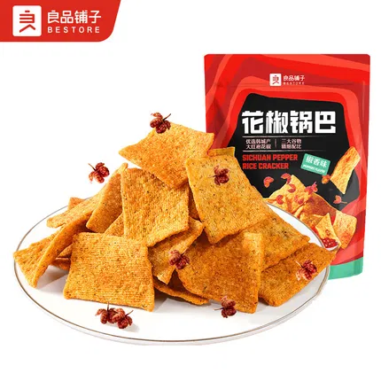 良品铺子 花椒锅巴 椒香味 108g