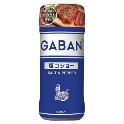 日本HOUSE好侍 GABAN 盐胡椒粉 120g