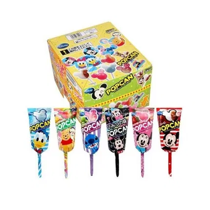 【整盒】日本GLICO格力高 迪士尼 水果棒棒糖 内含30支