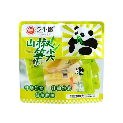 罗小懒 山椒笋尖 26g*8包入