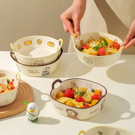 川岛屋 小刘鸭联名 秋日丰收系列烤盘 2款选