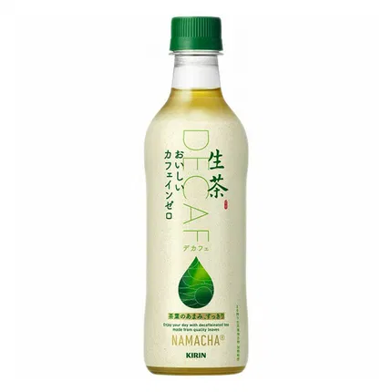 日本KIRIN麒麟 生茶 绿茶 零咖啡因 430ml