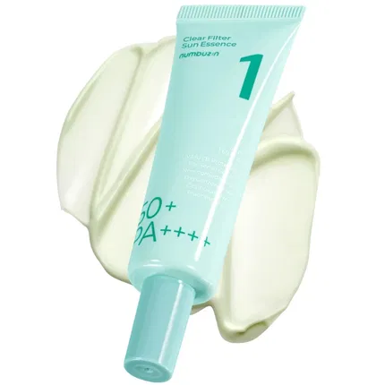 韩国Numbuzin 1号 镇静草清透水膜防晒霜 SPF50+ PA++++ 50ml