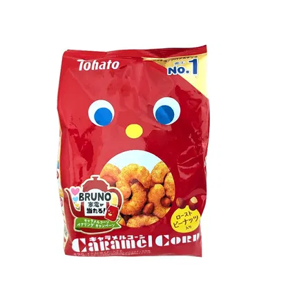 日本TOHATO桃哈多 焦糖粟米条 75g