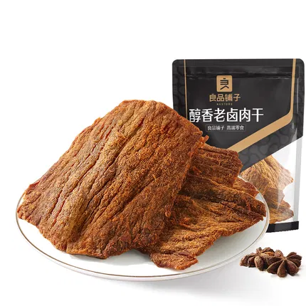 良品铺子 醇香老卤肉干 50g