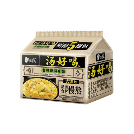白象 汤好喝 老母鸡汤面 111g*5包入
