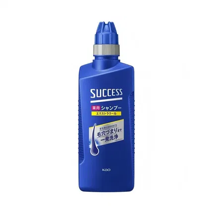 日本KAO花王 Success 男士控油去屑防脱无硅洗发水 薄荷型 400ml