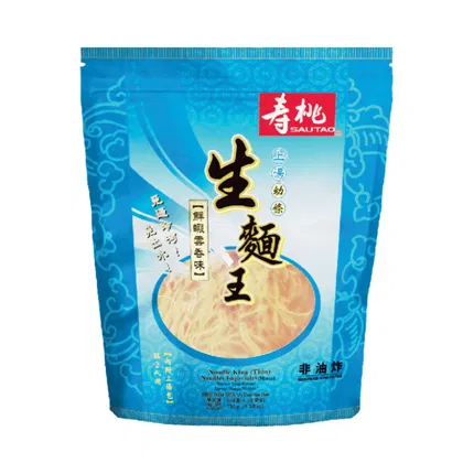 香港SAUTAO寿桃 生面王 鲜虾云吞味 130g