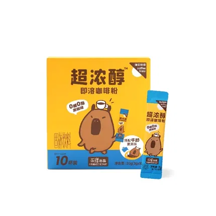 永璞 咖皮 超浓醇即溶咖啡粉 2g*10条入