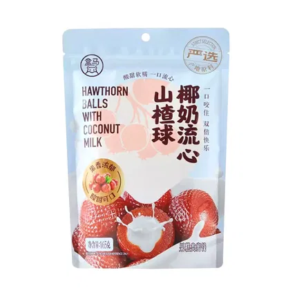 盒马 椰奶流心山楂球 165g 独立包装
