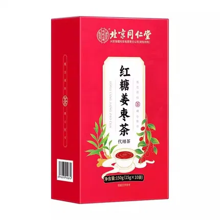 北京同仁堂 内廷上用 红糖姜枣茶 15g*10袋入