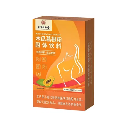 北京同仁堂 怡福寿 木瓜葛根粉 15g*10袋入