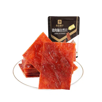 良品铺子 猪肉脯自然片 蜜汁味 100g