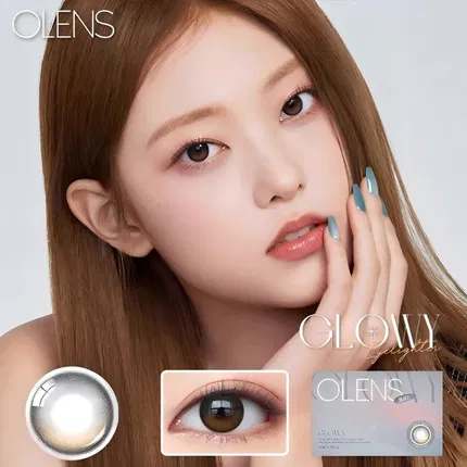 OLENS Eyelighter Glowy Black 美瞳 月抛 2枚入