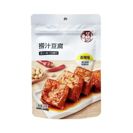 华味亨 捞汁豆腐 香辣味 100g 独立包装