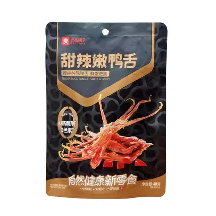 良品铺子 甜辣嫩鸭舌 40g