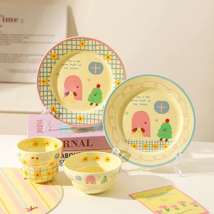 川岛屋 小狗的家系列餐具 多款选