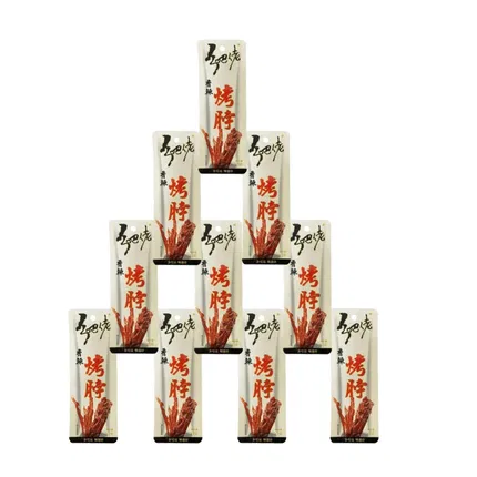 【10袋】乡吧佬 香辣烤脖 32g*10袋
