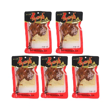 【5包】乡吧佬 麻辣鸭腿 100g*5包