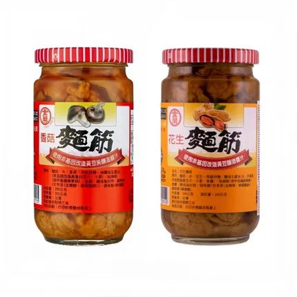 台湾Kimlan金兰 面筋 396g 2味选