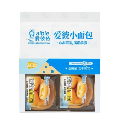 保质期2025-12-15 | Aibie爱彼依 爱彼小面包 奶酪味 288g 独立包装