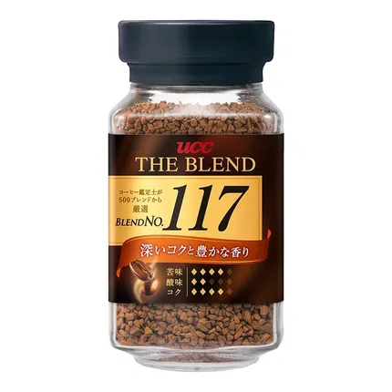 日本UCC悠诗诗 THE BLEND NO.117 速溶咖啡粉 90g