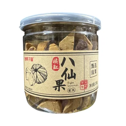 馋果子屋 橘红八仙果 200g