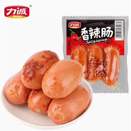 力诚 香辣肠 115g 内含3支