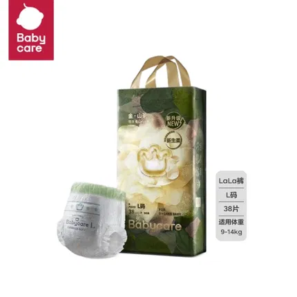 Babycare 山茶轻柔拉拉裤 L码 9-14kg 38片/包