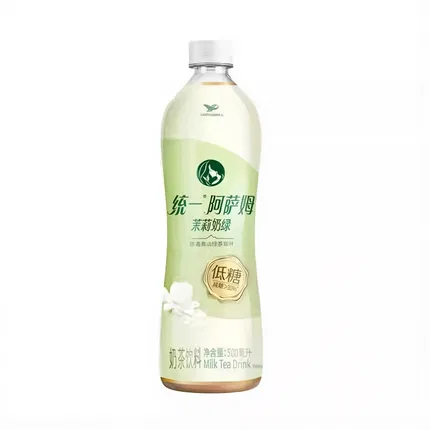 统一 阿萨姆 茉莉奶绿 低糖 500ml