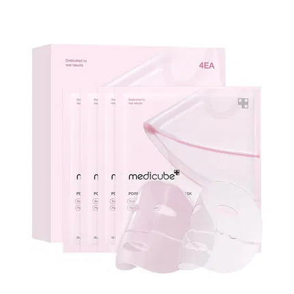 韩国Medicube PDRN 粉红胜肽胶原凝胶面膜 4片