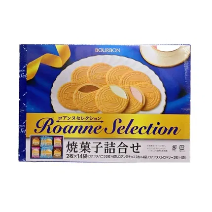 保质期2025-08-31 | 日本BOURBON波路梦 法兰酥综合礼盒 200g 内含14包