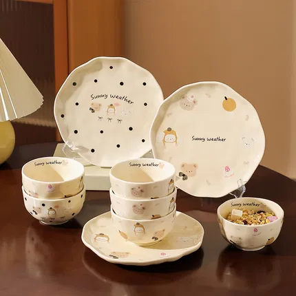 摩登主妇 卡通萌萌系列餐具 多款选